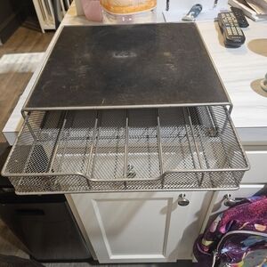 Metal Mesh Sliding Drawer Organizer